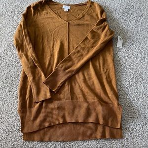 Brown old navy sweater small
